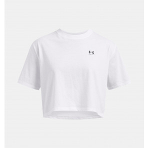 UA W Boxy Crop LogoSS (Donna)